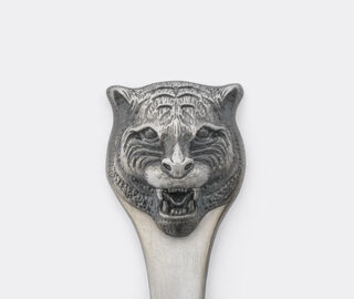 Gucci 'Tiger' dessert fork, set of two SILVER GUCC22DES947SIL