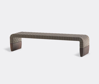Poltrona Frau 'Brera' bench GREY POFR20BRE284GRY
