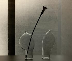 Hands on design 'Obake' vase, large TRANSPARENT HAON20OBA303TRA