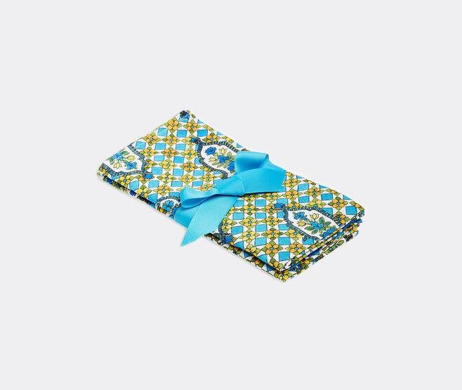 La DoubleJ 'Santachiara' large napkin, set of two MULTICOLOUR LADJ23LAR604MUL