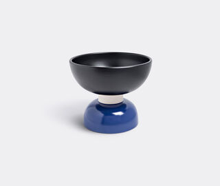 Bitossi Ceramiche Footed bowl MULTICOLOUR BICE15FOO448BLK