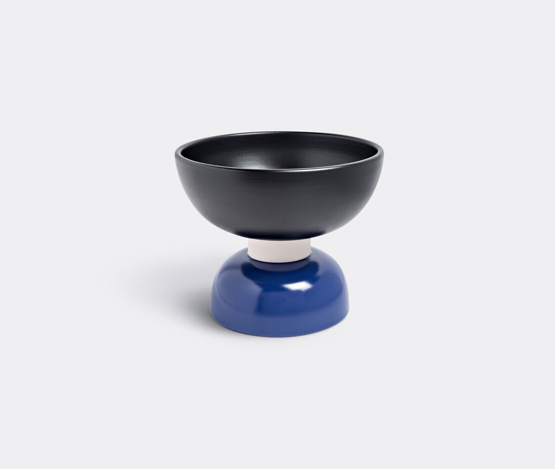 Shop Bitossi Ceramiche Decorative Objects Black In Black, Blue