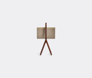 Poltrona Frau 'Ren' magazine rack TAUPE POFR20REN928BRW