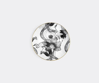 Simone Guidarelli Home 'Wing of Water' soup plate, black and white MULTICOLOUR SIMO26SOU723MUL