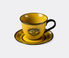 Gucci 'Star Eye' coffee cup with saucer, set of two, yellow yellow GUCC22STA373YEL