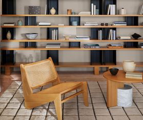 Cassina &#39;Kangaroo&#39; chair, brown BROWN CASS23KAN196BRW