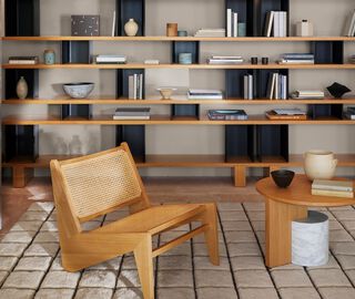 Cassina 'Kangaroo' chair BROWN CASS23KAN196BRW