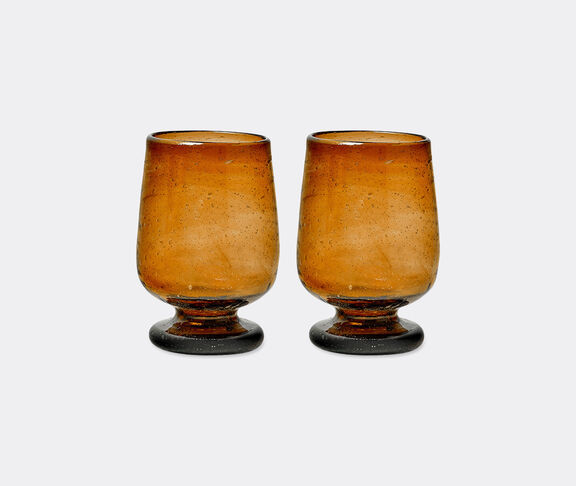 Bitossi Home Imperfetto Set 2 Glasses - Amber undefined ${masterID} 2