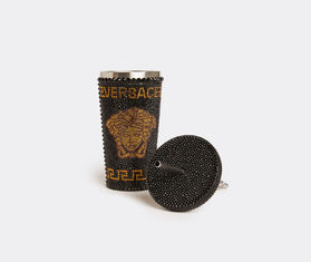 Versace &#39;Medusa&#39; studded travel cup mug, black BLACK VERS22TRA732BLK