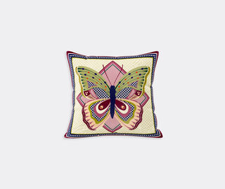 VESTA 'Butterfly' cushion, multicolor MULTICOLOUR VEST26LAR962MUL