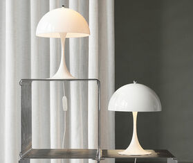 Louis Poulsen 'Panthella 250' LED table lamp, white opal WHITE LOPO23PAN728WHI