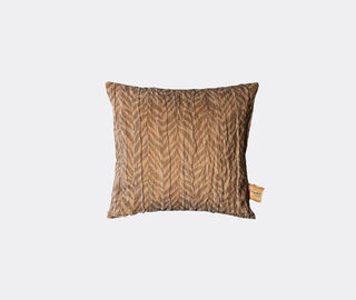 The House of Lyria 'Fleo' cushion BROWN HOLY23FLE821BRW