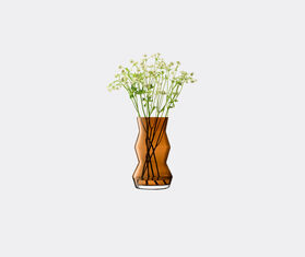 LSA International &#39;Sculpt&#39; vase, large, cognac BROWN LSAI23SCU174BRW