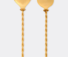 Bitossi Home 'Torchon' salad server set, gold GOLD BIHO25SAL165GOL