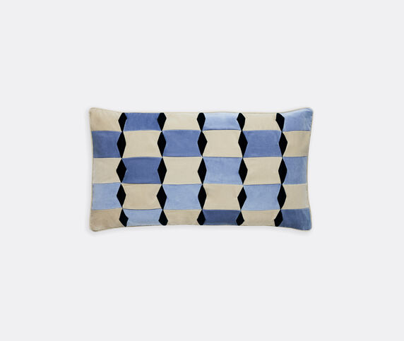 Christina Lundsteen 'Florence' cushion, lilac, dusty white and new petrol MULTICOLOUR CHLU26FLO568MUL