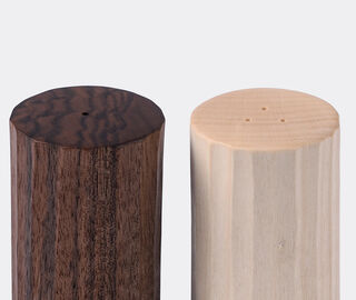 Zanat 'Grana' salt and pepper shaker set, walnut and maple MULTICOLOR ZANA25GRA703WAL