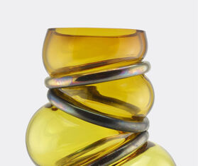 Vanessa Mitrani &#39;Chain Ring&#39; vase, yellow YELLOW VAMI22CHA320YEL