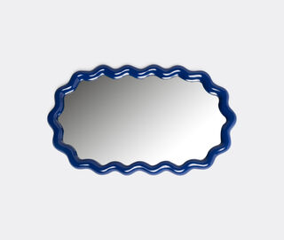 &amp;k Amsterdam 'Zigzag' mirror, blue BLUE AMST25MIR277BLU