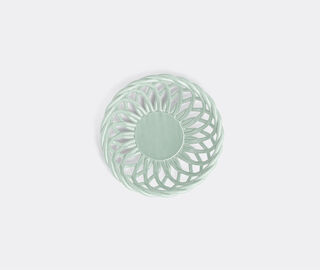 Octaevo 'Sicilia' ceramic basket, mint, large LIGHT GREEN OCTA21CER943LGR