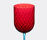 Dolce&Gabbana Casa 'Carretto Siciliano' red wine glass, red and yellow red DGCA22HAN659MUL