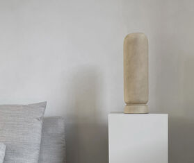 101 Copenhagen 'Kabin' vase, tall, sand BEIGE COPH21KAB047BEI