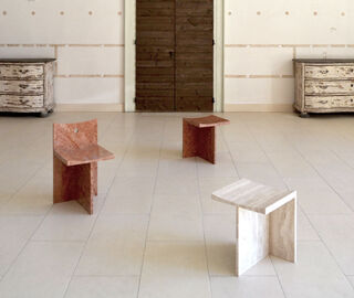MCGANNON SAAD 'Thebes' chair, rosso Verona RED MCSA24THE126RED
