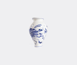 Seletti 'Classic On Acid, Floral Delft' vase, white and blue MULTICOLOUR SELE25POR721MUL