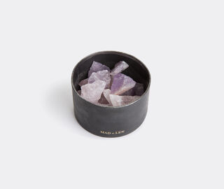 Mad et Len 'Cristaux' pot pourri totem, Terre noire, small BLACK MALE18POT516BLK