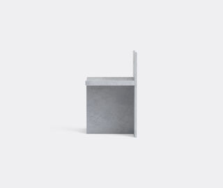 MCGANNON SAAD 'Thebes' chair, bianco Carrara WHITE MCSA25THE198WHI