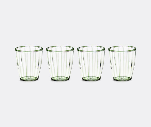 Serax 'Gigi 02' glass, set of four, green GREEN SERA26GLA783GRN