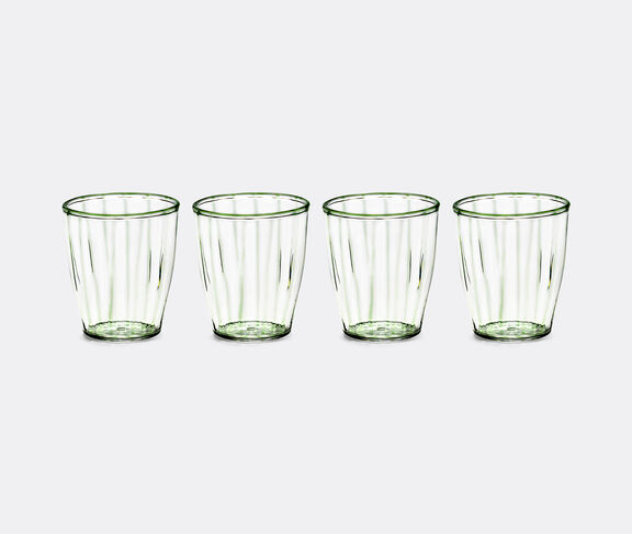 Serax 'Gigi 02' glass, set of four, green undefined ${masterID}