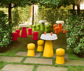 Slide 'Cin Cin' stool, saffron yellow YELLOW SLID26CIN407YEL