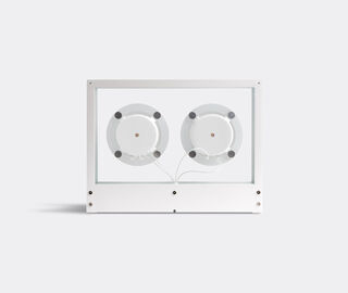 Transparent 'Small Transparent Speaker', white WHITE TRAN23SMA030WHI