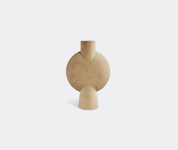 101 Copenhagen 'Sphere' vase, bubl, sand Sand COPH21SPH184BEI