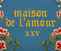 Gucci 'Maison De L'Amour' needlepoint cushion  GUCC18CUS919BLU