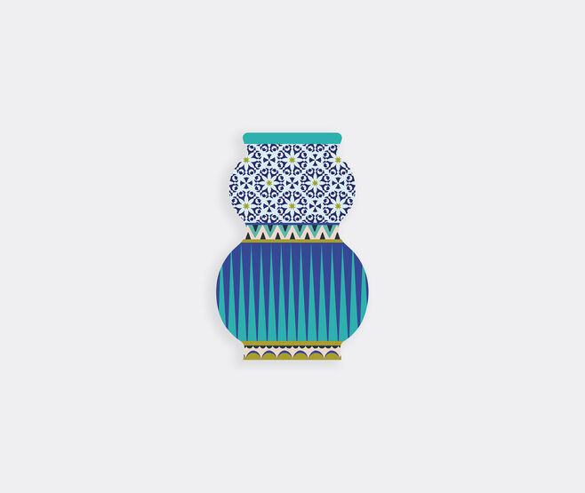 VESTA 'Giudecca' vase, large, Santorini multicolor MULTICOLOUR VEST25GIU281MUL