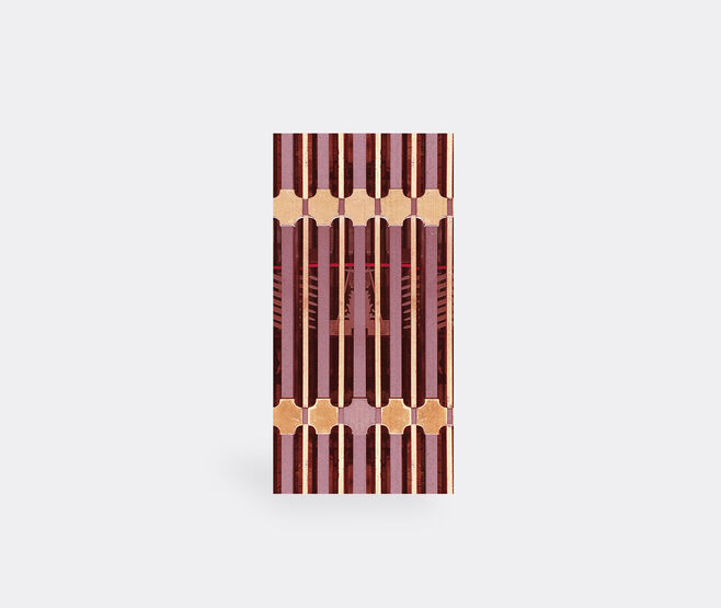 Wall&dec&ograve; 'Ornate Ts' wallpaper, pink PINK WADE20ORN365PIN