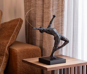 Gardeco &#39;Ribbon Dancer&#39; sculpture, brown BROWN GARD25RIB212BRW
