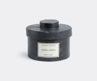 Mad et Len 'D'Apothicaire' pot pourri totem, Ambre nobile BLACK MALE15POT418BLK