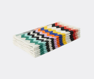 Missoni 'Best' face towel, set of six, black multicolor MULTICOLOUR MIHO26BES043MUL