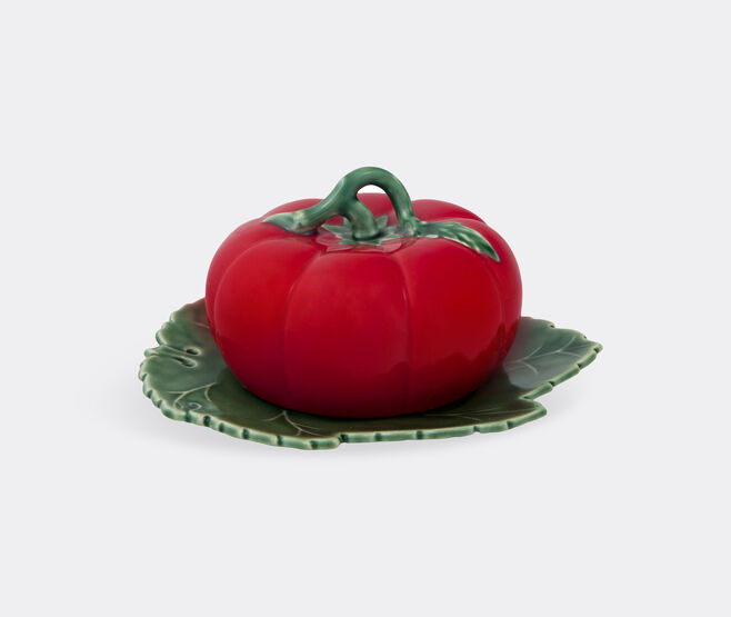 Bordallo Pinheiro 'Tomate' butter dish MULTICOLOUR BOPI22TOM633MUL