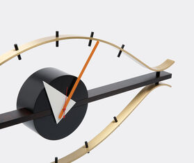 Vitra &#39;Eye&#39; clock WALNUT VITR15EYE586GOL
