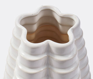 POLSPOTTEN 'Mille-Feuille' vase, white WHITE POLS26VAS948WHI