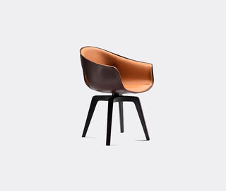 Poltrona Frau 'Ginger' swivel armchair MULTICOLOUR POFR20GIN345BRW