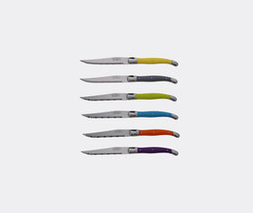 Jean Dubost Laguiole &#39;Trendy&#39; cutlery set, 24 pieces, multicolor MULTICOLOUR JEDL24TRE364MUL