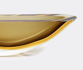 Gardeco &#39;Vase Canoe 160&#39;, fum&eacute; and amber BROWN GARD23VAS253AMB