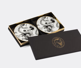 Simone Guidarelli Home 'Wing of Water' bread plate, set of two, black and white MULTICOLOUR SIMO26SOU815MUL