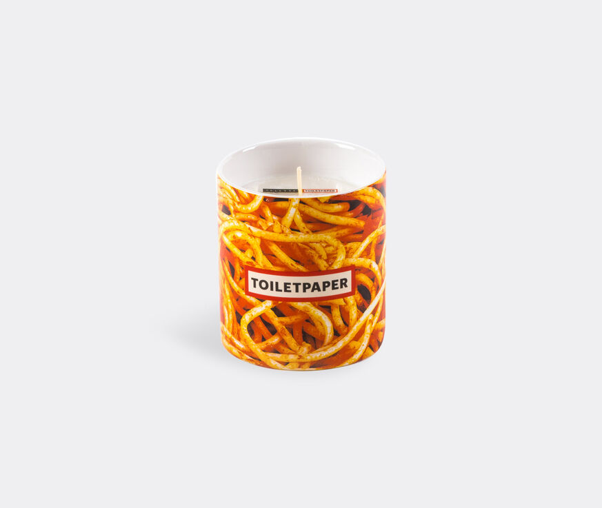 Seletti 'Spaghetti' candle WHITE/MULTICOLOR SELE21CAN520MUL