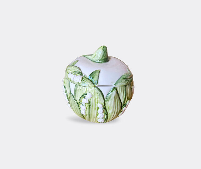 Les-Ottomans 'Lily of the Valley' sugar pot MULTICOLOUR OTTO23LIL827MUL
