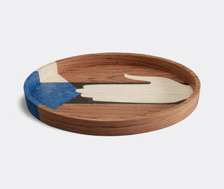 L'Objet 'Edgar Oval Tray' MULTICOLOUR LOBJ23EDG801MUL